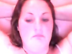 Bbw shows off her tits and pussy close