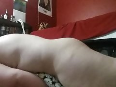 Bbw pillow humping view from the side