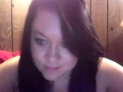 Chubby webcam girl teasing